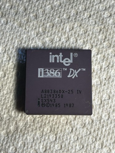 Cpu intel 80386dx - cpu,