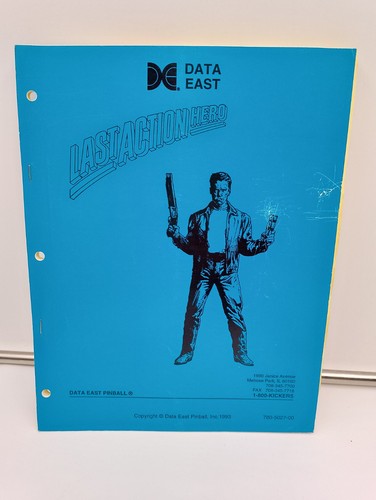 Data east last action hero - east,