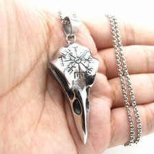 Collana uomo vichingo corvo