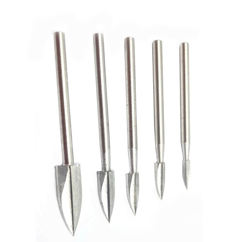 Set punte trapano incisione - 5x,