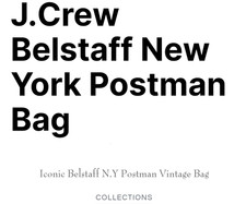 Belstaff 1930s New York