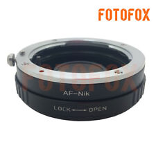 Minolta AF Sony Alpha Mount obiettivo a Nikon adattatore attacco F D4 D90 D600 D800 D3200