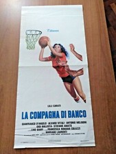 Locandina LA COMPAGNA DI BANCO 1977 Lilli Carati, Alvaro Vitali, Lino Banfi