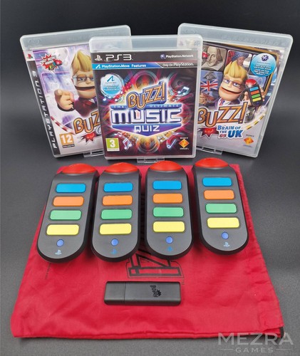 Buzz pacchetto ps3 - buzz!,