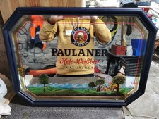 Quadro a specchio vintage birra Paulaner