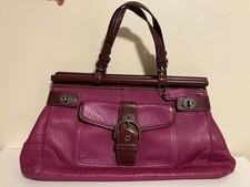 borsa Coach viola vintage