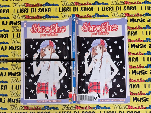 Fumetto manga streghe - fumetto,