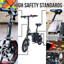 windlinks Bicicletta elettrica, Bici Elettrica Mini 14" con motore da 250W...