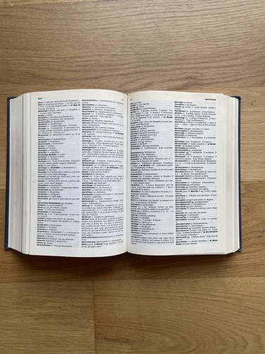Dizionario francese italiano - francese-italiano, /