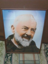 QUADRO PADRE PIO ( 45 cm x 35