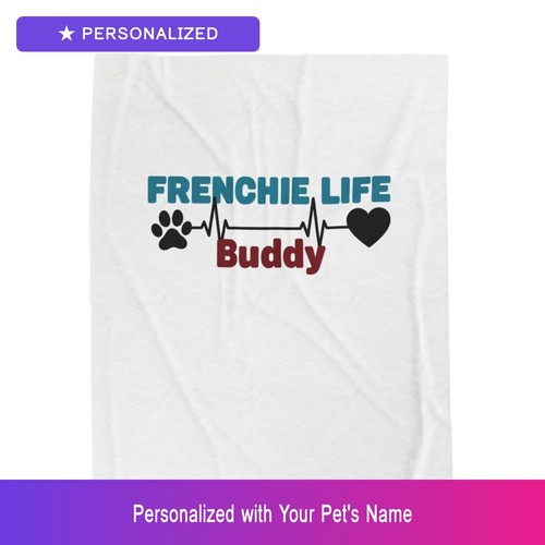 Coperta personalizzata bulldog - coperta,