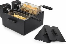 Friggitrice elettrica doppia - elettrica, 2