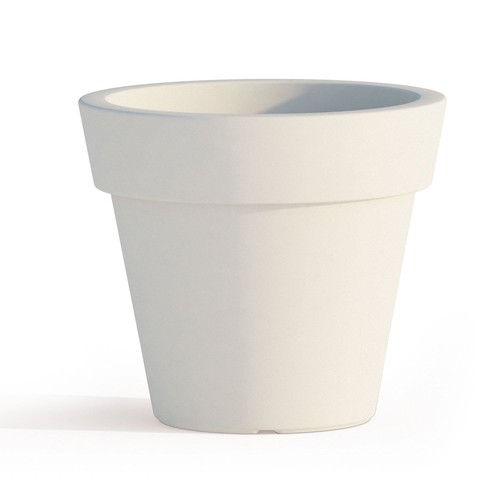 Vaso resina h45 alto moderno - resina,