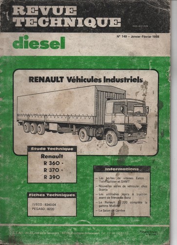 Revue technique diesel renault - revue,