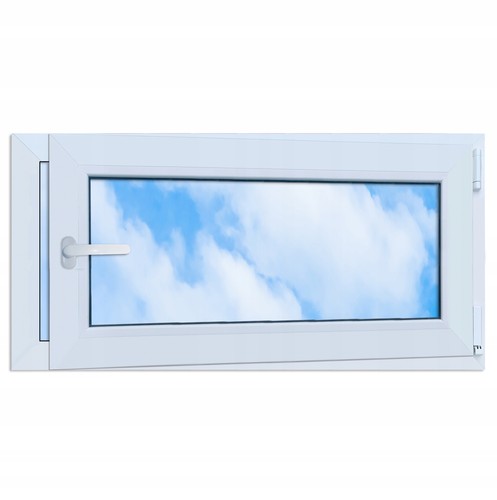 Finestra pvc bianca - in, 100x50