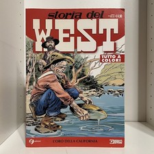 STORIA DEL WEST 9 FUMETTI BONELLI IF ED RISTAMPA A COLORI L'ORO DELLA CALIFORNIA