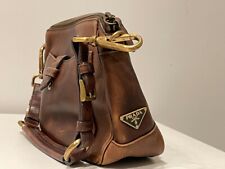 Prada Borsa Donna Vintage Marrone Originale 
