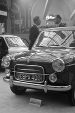 Vespa 400 motor show 1958 - motor,