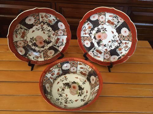 Trittico set servizio antico