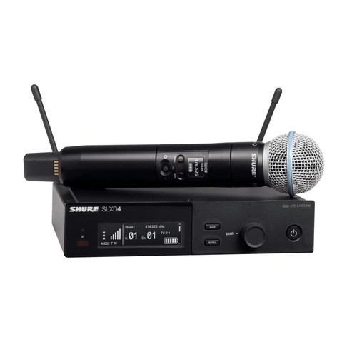 Shure slxd24 b58 - shure, 58a