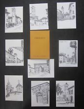 1992 Cherasco set 9 cartoline