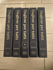 L’ inglese per tutti - 42 musicassette De Agostini  1985 lotto