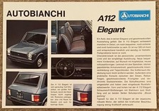 AUTOBIANCHI A112 ELEGANTE