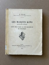 Les Masques Kono 1952