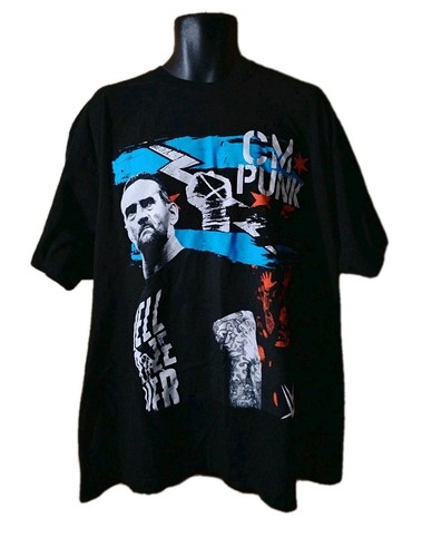 Shirt wwe punk - taglia, 2x