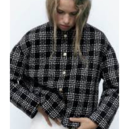 Zara tweed jacket size new - jacket, s