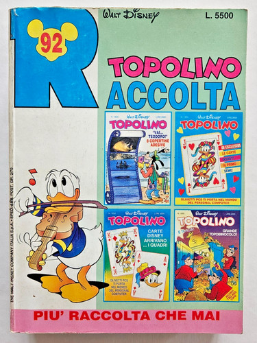 Topolino raccolta - topolino,