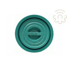 75 litre green waste bin lid
