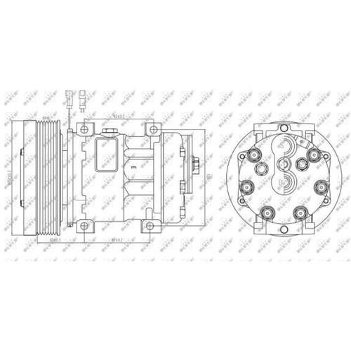 Compressore aria condizionata - compressore,