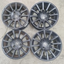 4 cerchi lega smart roadster r15 nero opaco lt002369