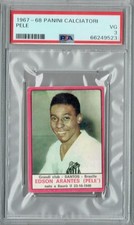 PSA 3 Pele 1967 Panini