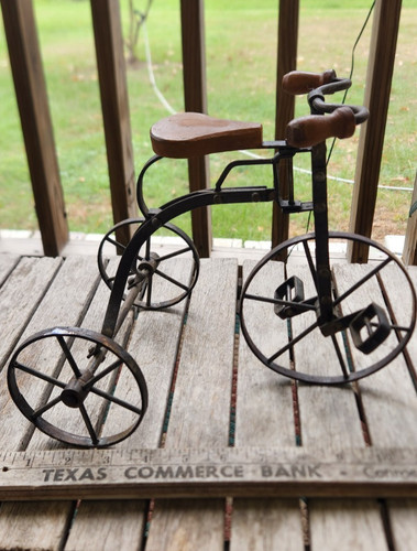 Triciclo decorativo vintage - , in