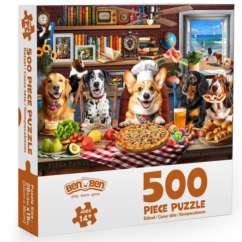 Puzzle 500 pezzi - pezzi, adulti