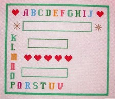 Campionatore alfabeto nascita