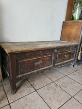 Cassapanca Antica in Noce del