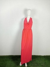 KAOS VESTITO  VESTITINO ABITO LUNGO TAGLIA  S COLORE PESCA