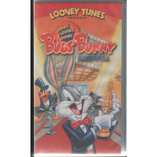 Bugs bunny movie vhs univideo - vhs,