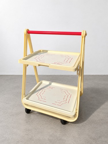 Carrello vintage portavivande - carrello,