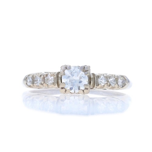 Oro bianco diamante - oro, rétro