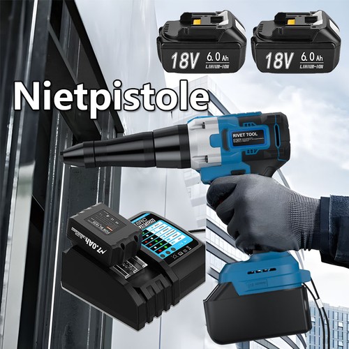 Pistola rivettatrice brushless