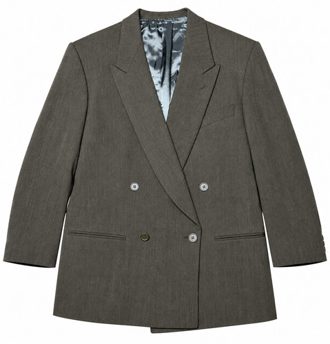 Giacca blazer doppiopetto - , lana