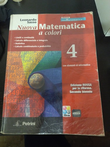 Nuova matematica colori 4 - nuova,