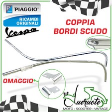 BORDO SCUDO VESPA COPPIA BORDI PER LX LXV S 50 125 150 FREGI COPRIGIUNTO PIAGGIO