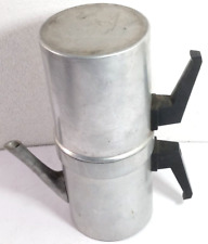 ANTICA CAFFETTIERA NAPOLETANA-ILSA TZ 6 MADE IN ITALY- PURO ALLUMINIO-VINTAGE