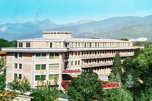 Cartolina casa cura - -,