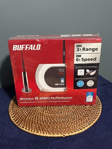 Buffalo whr g54 router - buffalo,